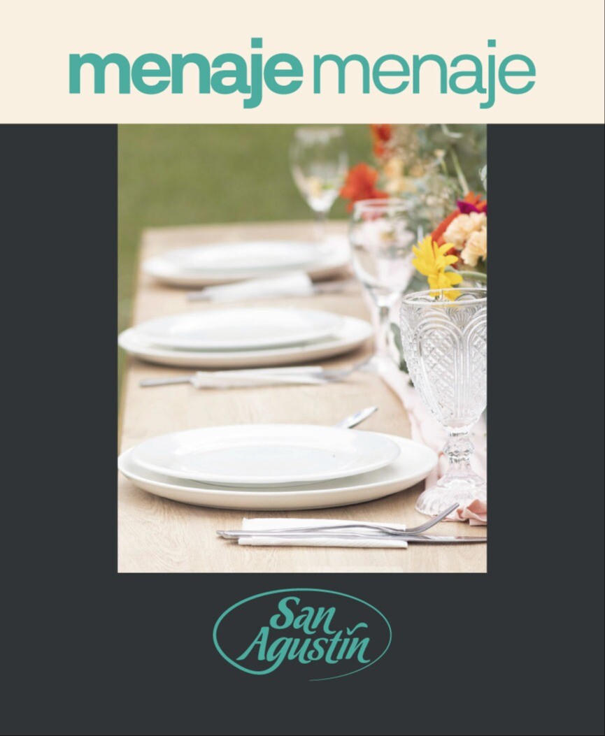 CATÁLOGO MENAJE TU SAN AGUSTÍN