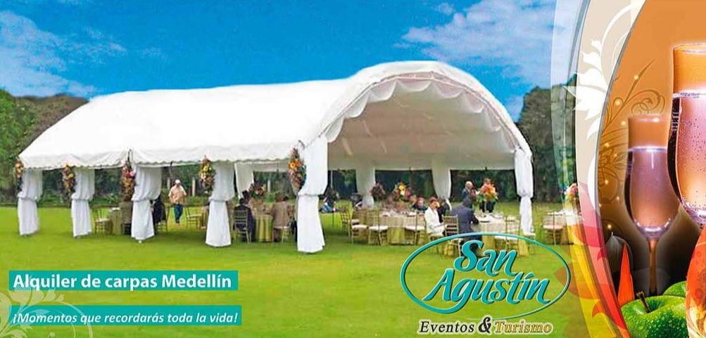 Alquiler de carpas Medellín