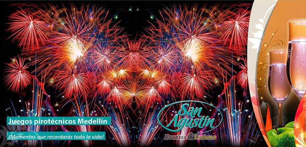 Juegos pirotécnicos Medellín