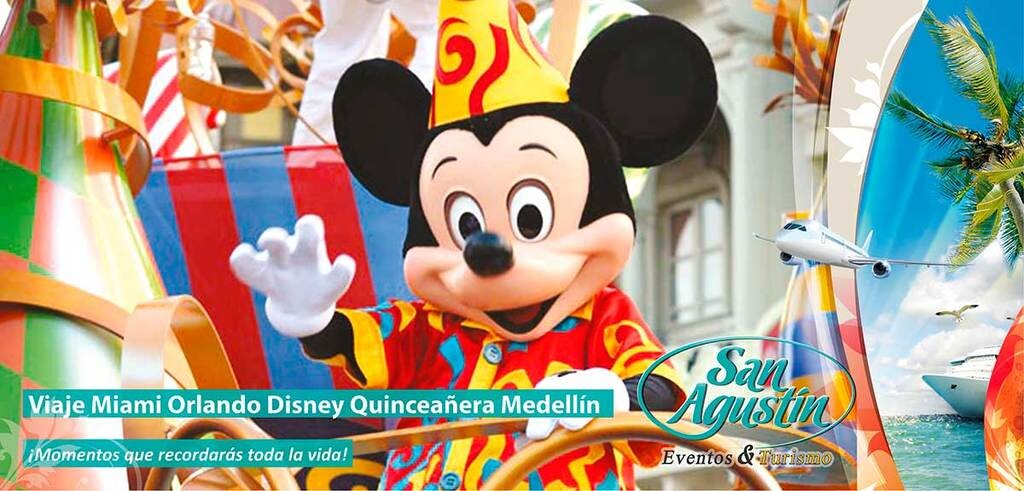 Viaje Miami Orlando Disney Quinceañeras Medellín